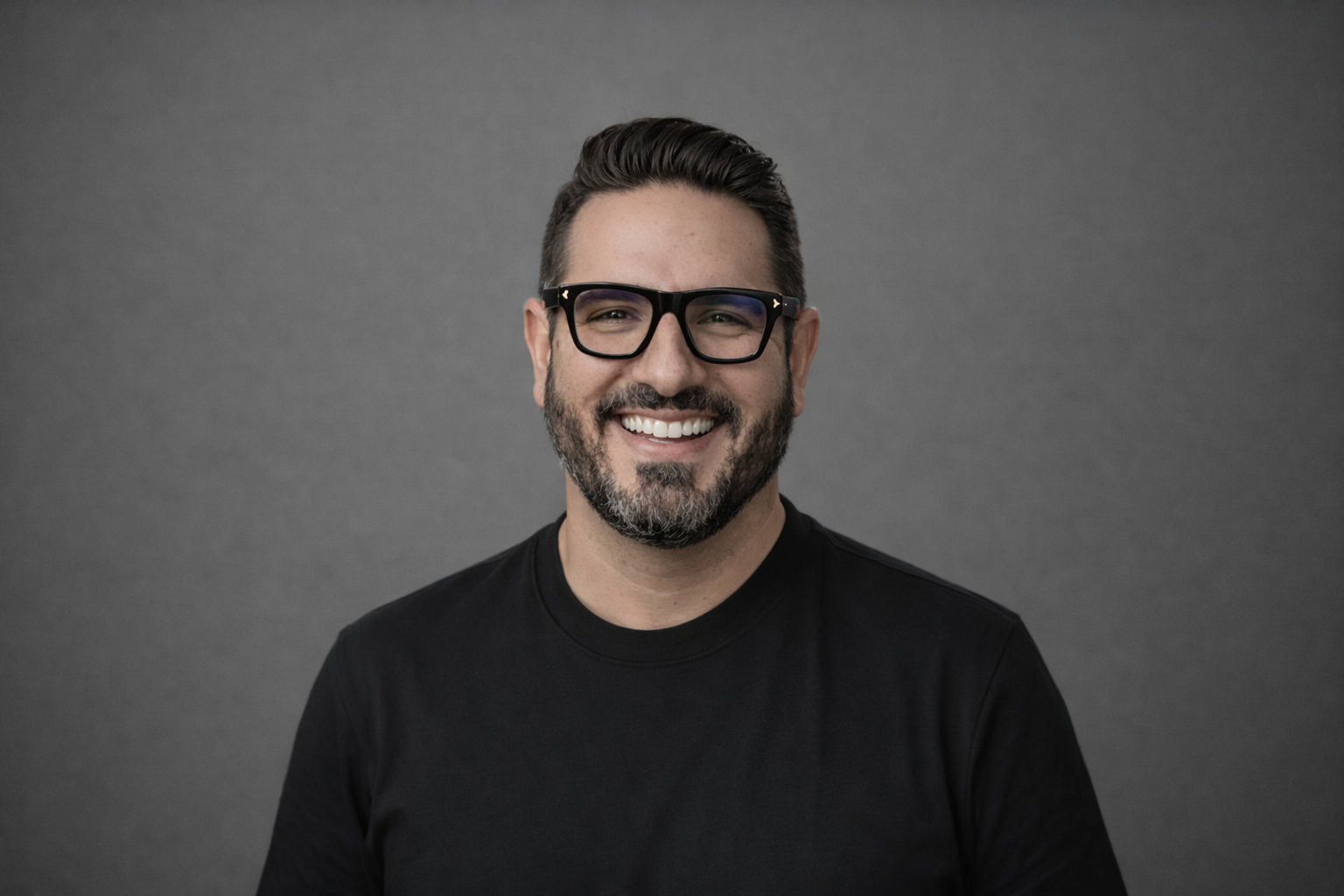 Portrait of Darius LaBelle, Managing Director Middle East at November Five, based in Dubai